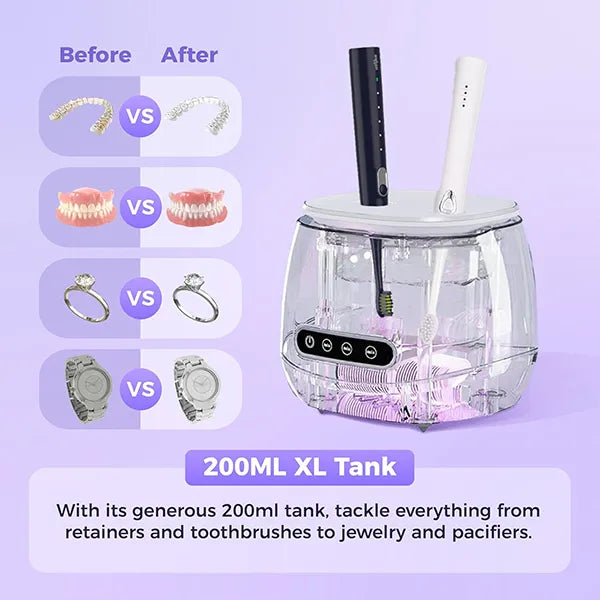 CliUntra Ultrasonic Retainer Cleaner