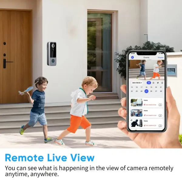 BellVid Subscription Free Video Doorbell US03