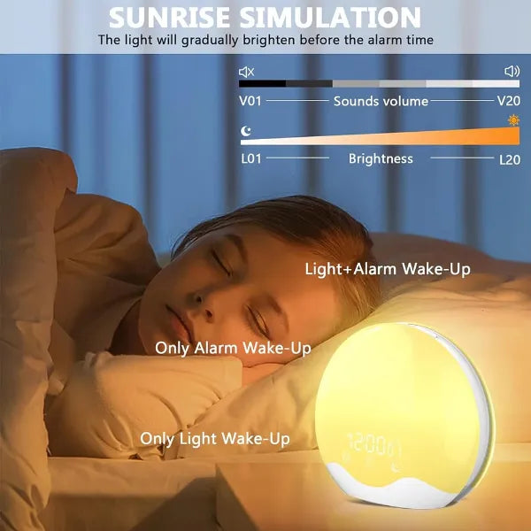 SunyClok Wake Up Lights US03