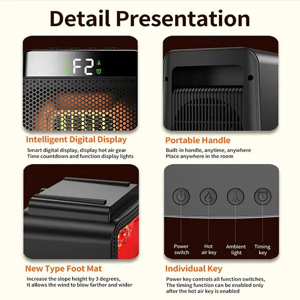 Heativo Heaters For Small Rooms US3