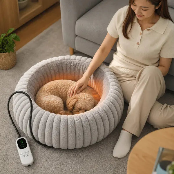 PawWarm Orthopedic Heated Dog Bed US03