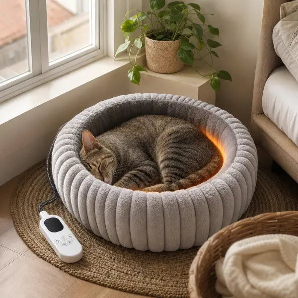 PawWarm Orthopedic Heated Dog Bed US03