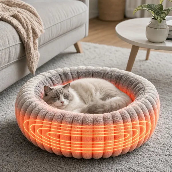 PawWarm Orthopedic Heated Dog Bed US03