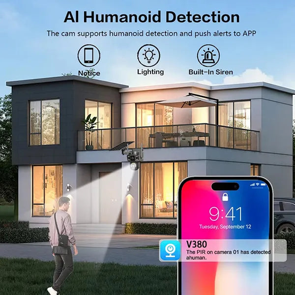 HomiSol Solar Security Cameras AU