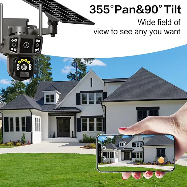 HomiSol Solar Security Cameras AU