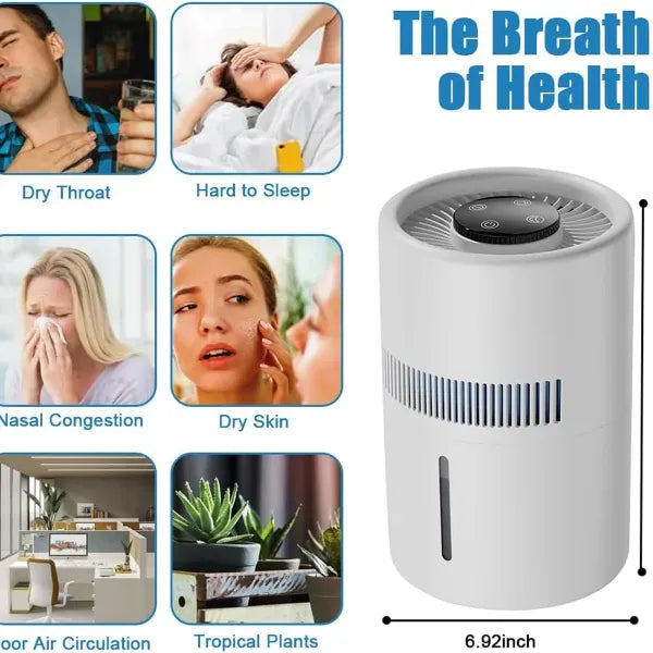 MistHudi	Humidifier For Bedroom UK06