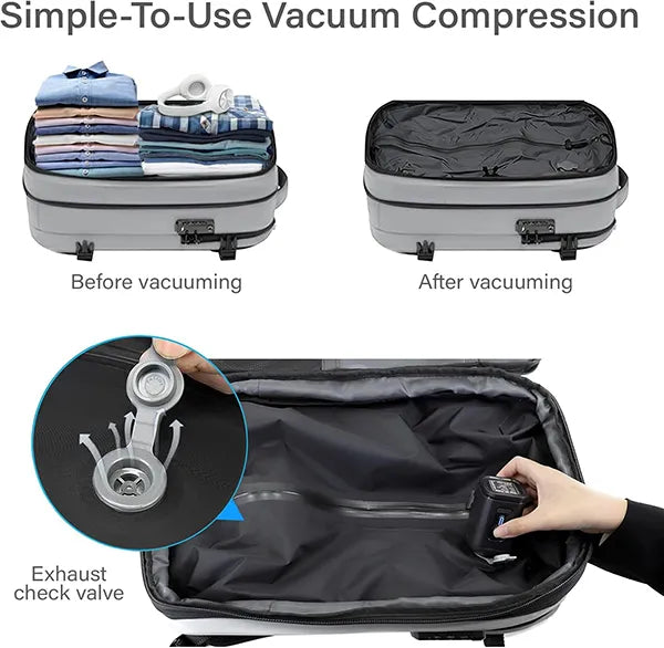 MayoBak Vacuum Backpacks for Travel