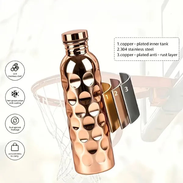 Vessora Copper Water Bottles US03