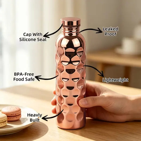 Vessora Copper Water Bottles US03