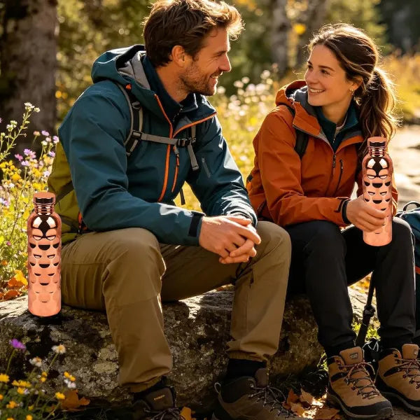 Vessora Copper Water Bottles US03