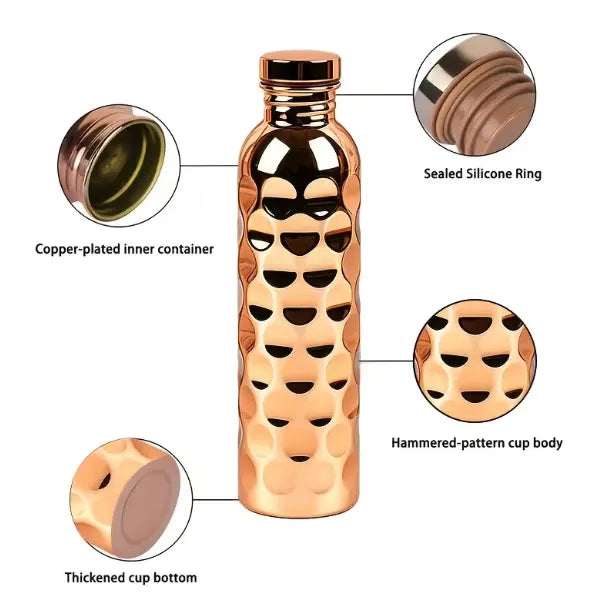 Vessora Copper Water Bottles US03