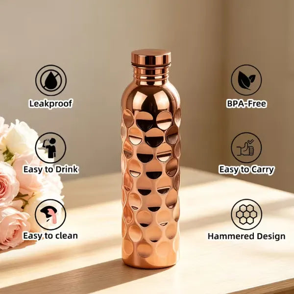 Vessora Copper Water Bottles US03