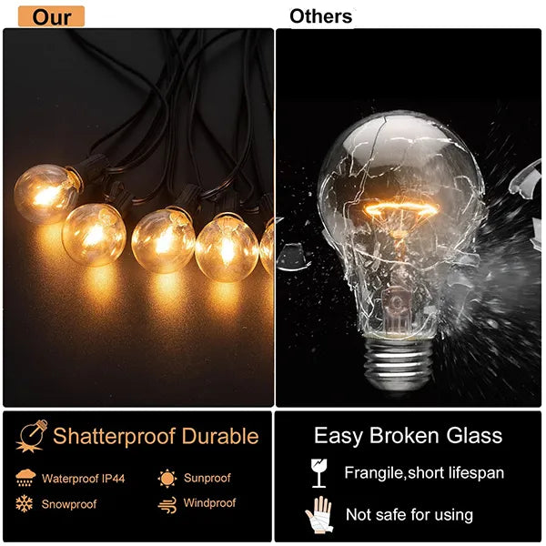 TiLights Outdoor Solar String Lights AU