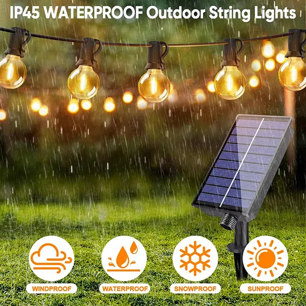 TiLights Outdoor Solar String Lights AU