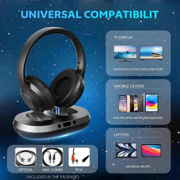 LofialoV2 TV Headphones For Seniors US03