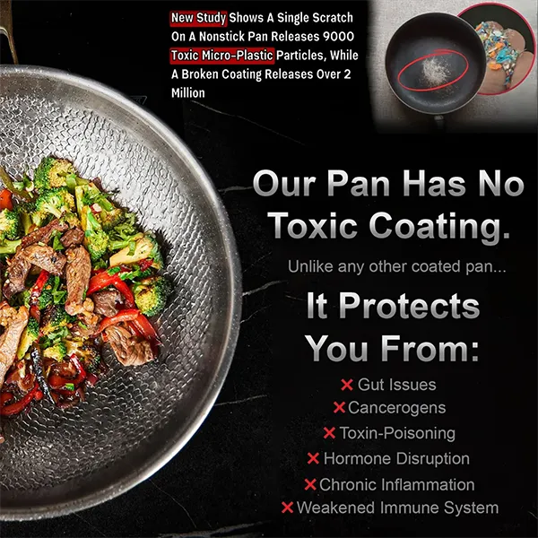 SiBenaxi Non Stick Non Toxic Pans CA