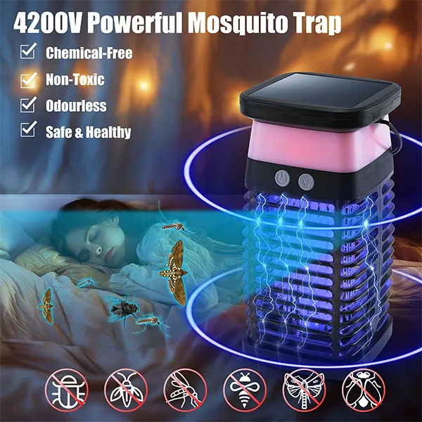 Bugzzapx Solar Bug Zappers US03