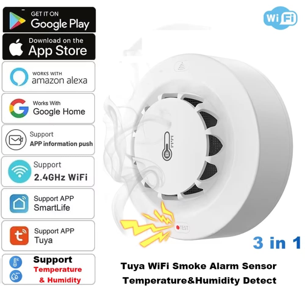 Ossent Smart Smoke Detectors