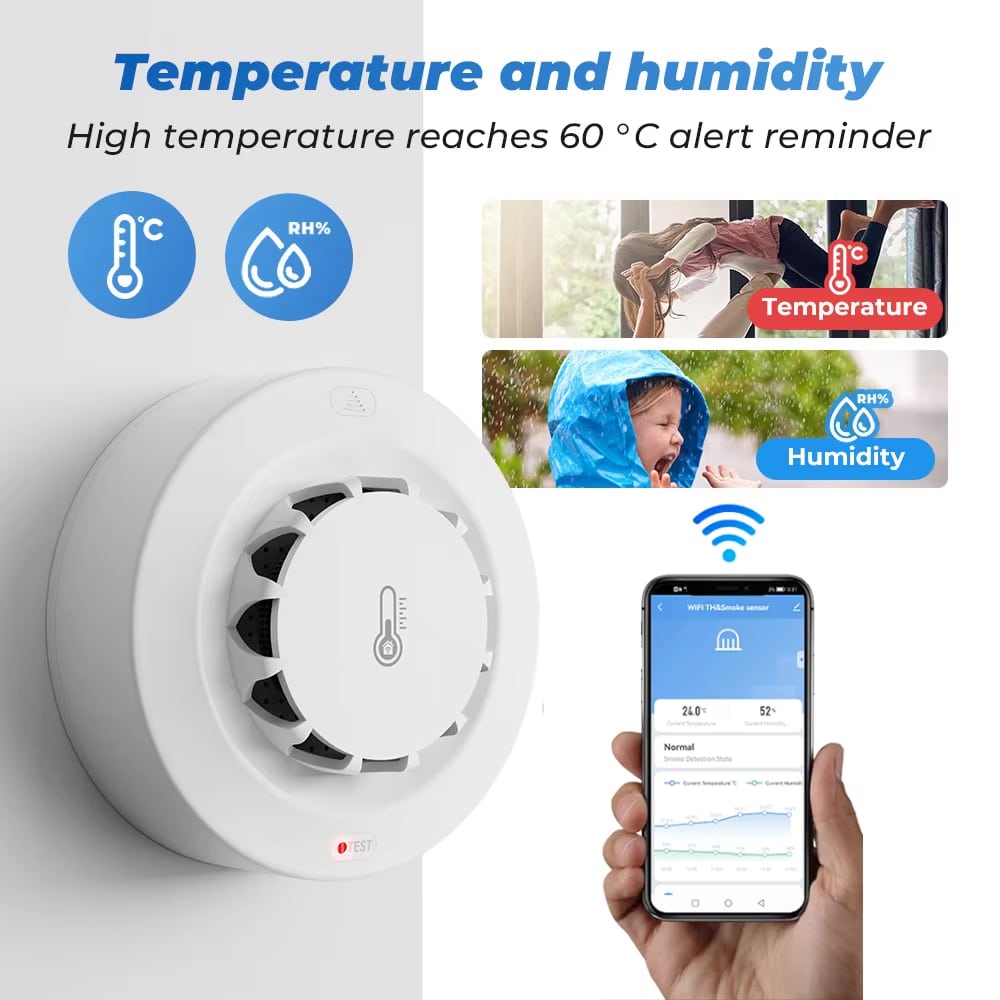 Ossent Smart Smoke Detectors
