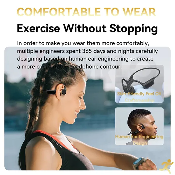 MeciBow Bone Conduction Headphones AU