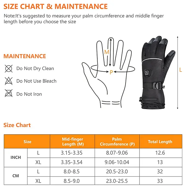 AtsuiGear Heated Motorcycle Gloves