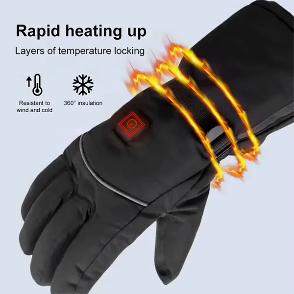AtsuiGear Heated Motorcycle Gloves