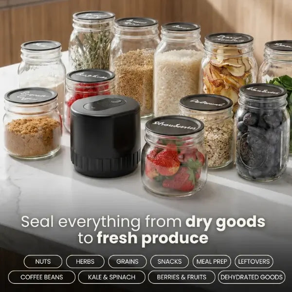 Konijar Mason Jar Vacuum Sealer US03