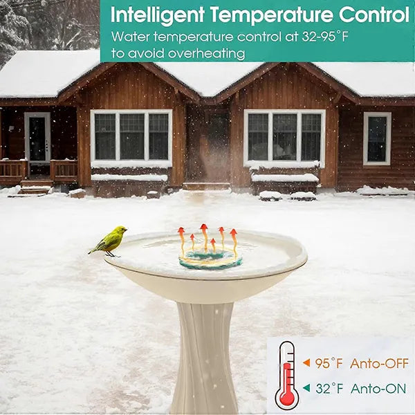 Loravia Heated Bird Baths