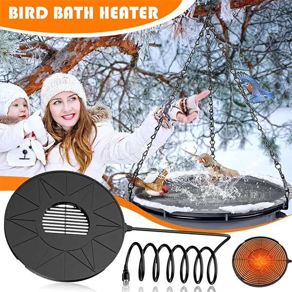 Loravia Heated Bird Baths