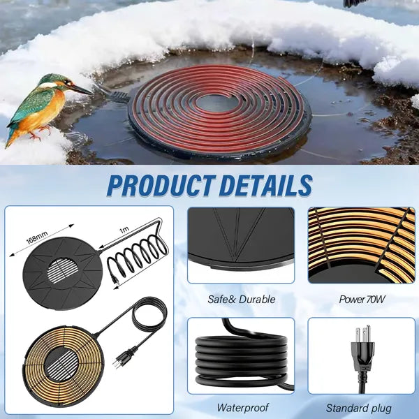 Loravia Heated Bird Baths