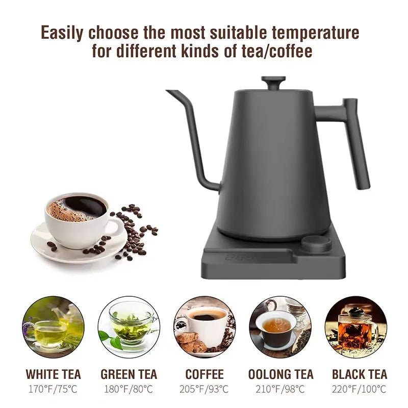 Pouriq Gooseneck Kettles