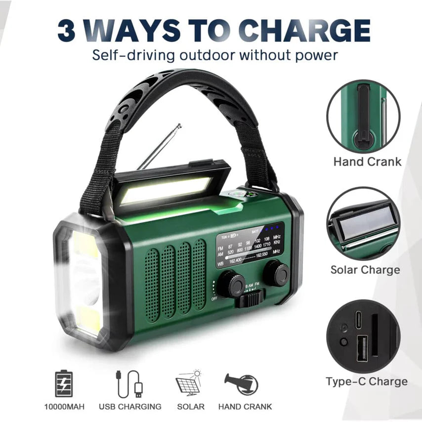 SuraWave Hand Crank Radios