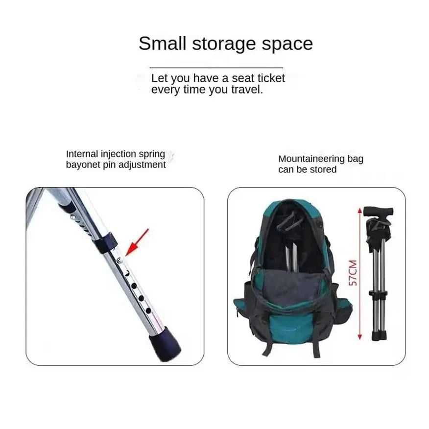 YasuSeat Walking Stick With Seat US