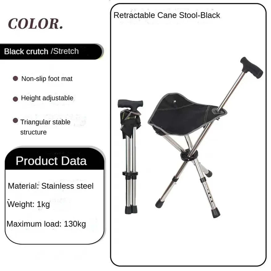 YasuSeat Walking Stick With Seat US