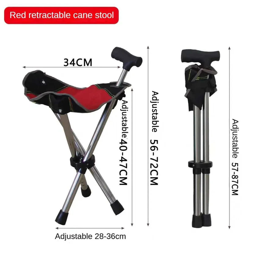 YasuSeat Walking Stick With Seat US